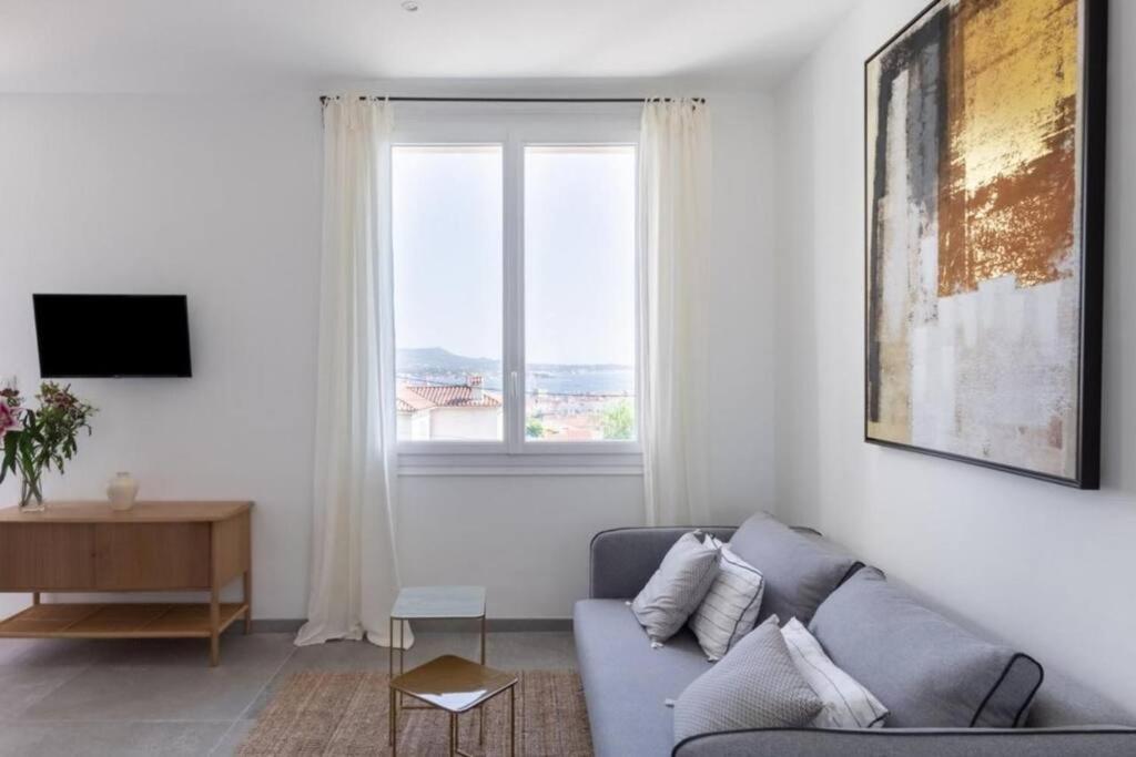 Petit Paradis A Sanary Avec Vue Mer Wifi Et Clim Extérieur photo